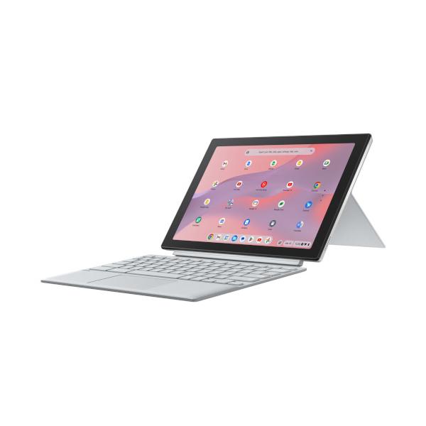@【未使用品】ASUS Chromebook CM30 Detachable(CM3001)  CM3001DM2A-R70008 SIMフリー フォグシルバー (10.5型/MT8186/メモリ4GB/64GB/Chrome OS) エイスース