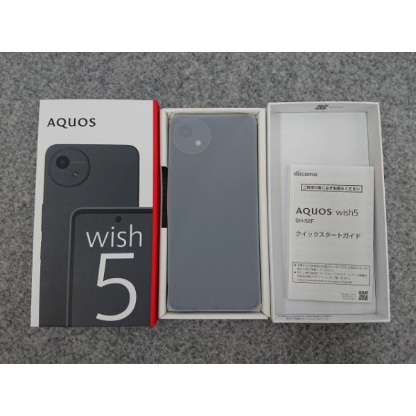 AQUOS wish @【未使用品】 シャープ wish5 SH-52F スミ 4GB/64GB