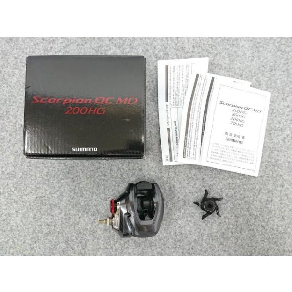 @【未使用品】 シマノ 26 スコーピオン DC MD 200HG (右) ベイトリール ボディ 本体のみ (スプール、ハンドル無し)  Scorpion DCMD 049124