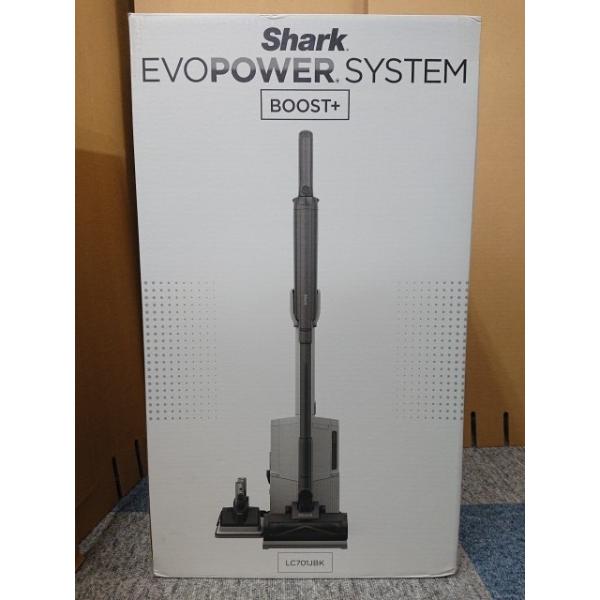@【未使用品】 シャーク LC701JBK コードレススティッククリーナー Shark EVOPOWER SYSTEM BOOST+ ウォームブラック 掃除機