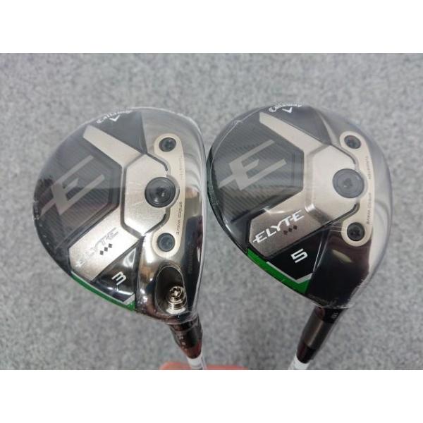 @【未使用品】 Callaway 限定 ELYTE ◆◆◆ エリート トリプルダイヤモンド 3W 15°& 5W 18° 2本 TENSEI GREEN 60 for CW (S) 日本仕様 カバー無