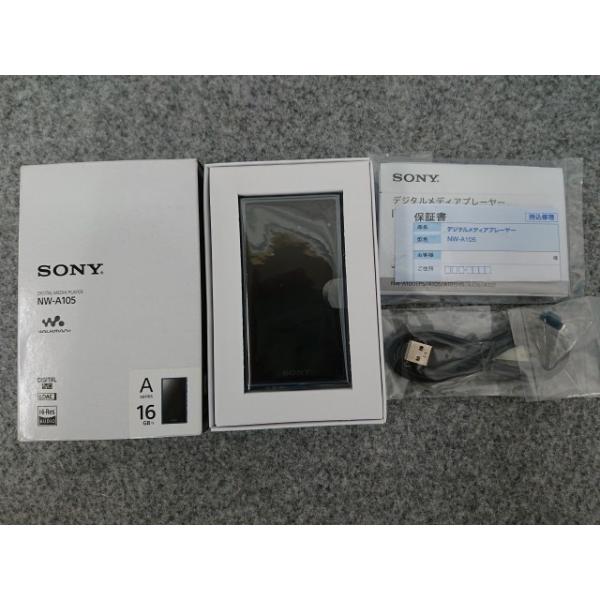 @【未使用品】 SONY ウォークマン NW-A105 (L) ブルー 16GB ソニー