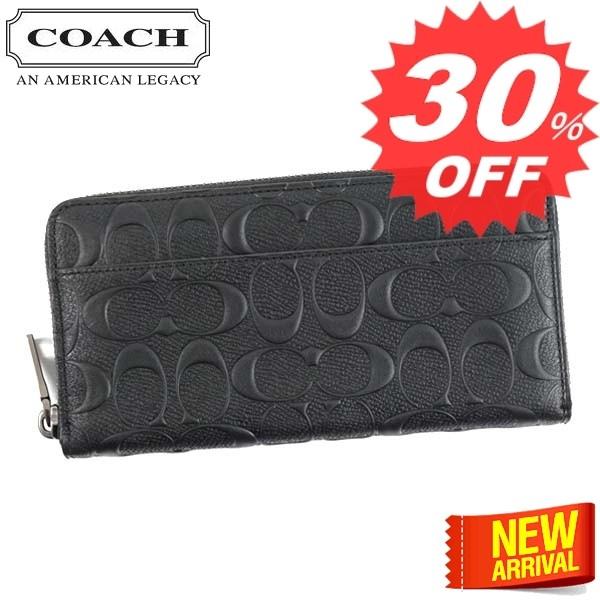 コーチ財布長財布coach 74918 Signature Crossgrain Accordion Wallet