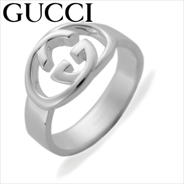 あー　GUCCI リング グッチ GUCCI ハート アラベスクリング 14号 sv925 - メルカリ