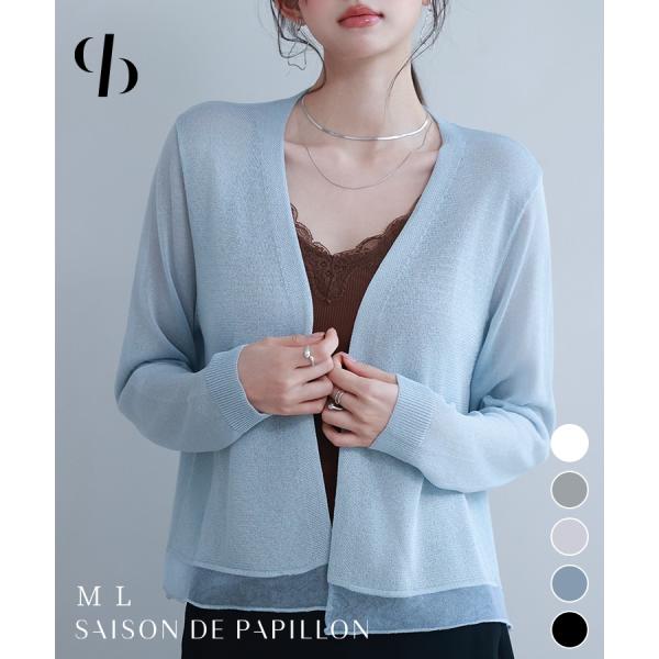 THE ROW アイボリー カーディガン 長袖　薄手 楽天市場】サマー カーディガン 長袖 ニット 薄手 レディース UV