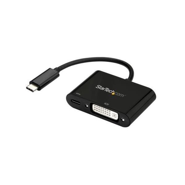 StarTech(X^[ebN) CDP2DVIUCP USB-C - DVIA_v^ USB PDΉ ubN