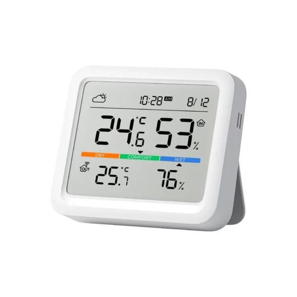 [Release date: September 17, 2024]■温湿度・快適指数・天気予報※別売のハブ製品が必要・日時がひと目で分かるSwitchBot 温湿度計Pro■アラートする温湿度の値を指定可能　アプリで設定した温湿度値の範囲...