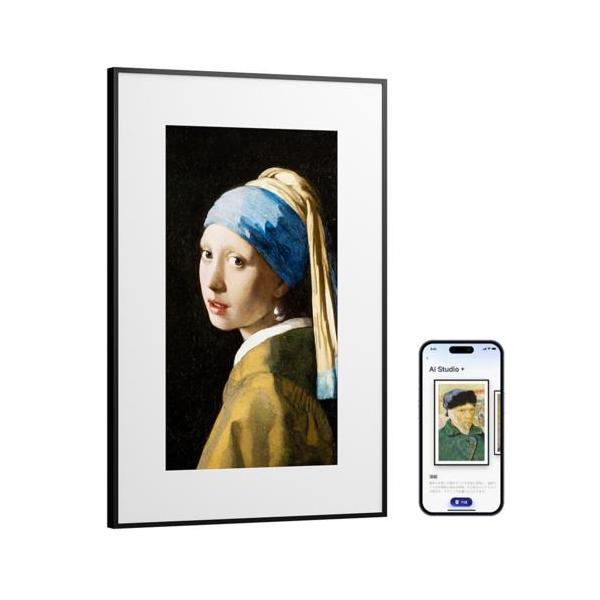 SwitchBot(スイッチボット) SwitchBot AI アートキャンバス 31.5インチ E Ink Spectra 6 W8402020 紙のような質感のフルカラー電子ペーパーAIアートフレーム