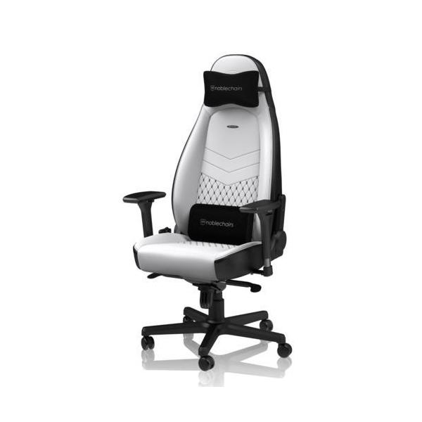 noblechairs(�m�[�u���`�F�A�[�Y) NBL-ICN-PU-WBK-SGL �v���~�A���z���C�g ICON - Premium White