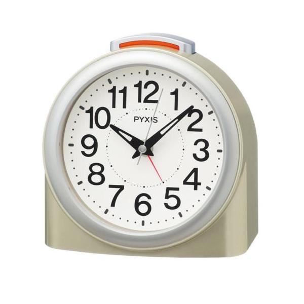 [Release date: June 6, 2025]■シンプルなデザインでお部屋に馴染むベーシックな目ざまし時計■スヌーズ無しでワンプッシュでアラームを止められます
