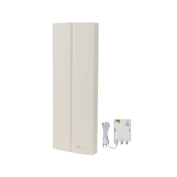 サン電子 SDA-20-2A-W 地上デジタル放送用ブースタ内蔵UHF平面アンテナ 水平専用