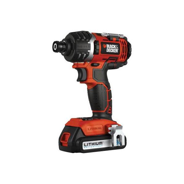 BLACK��DECKER(�u���b�N���f�b�J�[) EXI18 18V���`�E�� �C���p�N�g�h���C�o�[