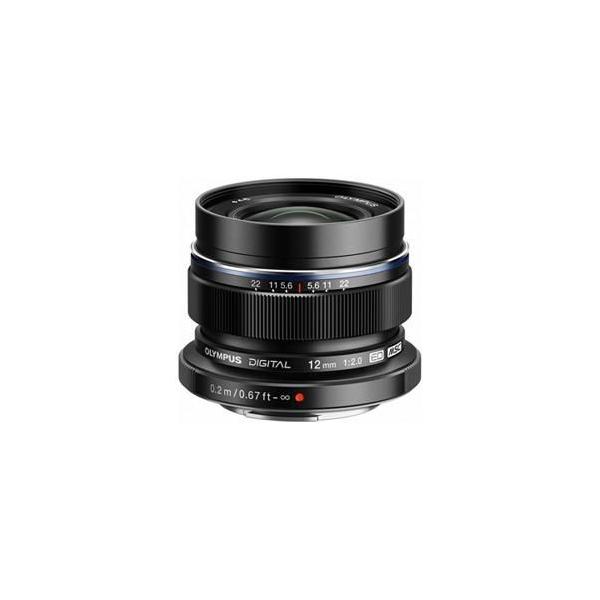 【新品】オリンパス M.ZUIKO 12mm F2.0 ブラック 金属キャップ付 オリンパス M.ZUIKO DIGITAL ED 12mm F2.0 ブラック | 交換レンズ