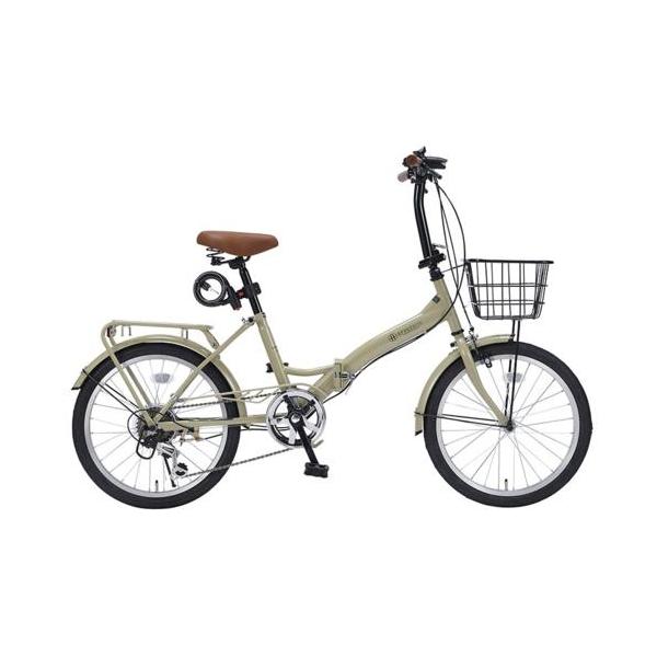マイパラス(My pallas) MF209-CA カフェ 折畳自転車 20インチ
