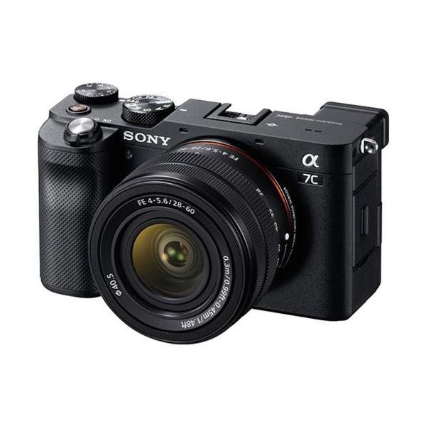 他サイト： ソニー(SONY) α7C ズームレンズキット ブラック ILCE-7CL フルサイズ ミラーレス一眼カメラの商品画像