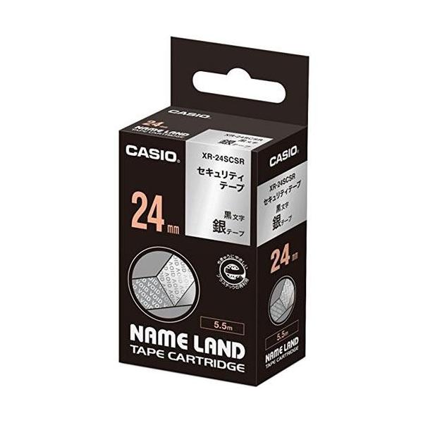 CASIO(�J�V�I) XR-24SCSR �Z�L�����e�B�e�[�v 5.5m ������/�� 24mm