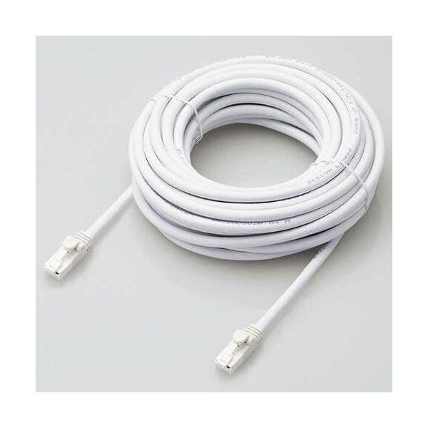 GR(ELECOM) LD-GPAT/WH10/RS zCg Cat6A LANP[u 10m