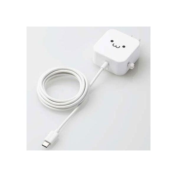 GR ELECOM MPA-ACC20WF(zCgtFCX) AC[d(2.4A/CP[ǔ^/1.5m) USB[d