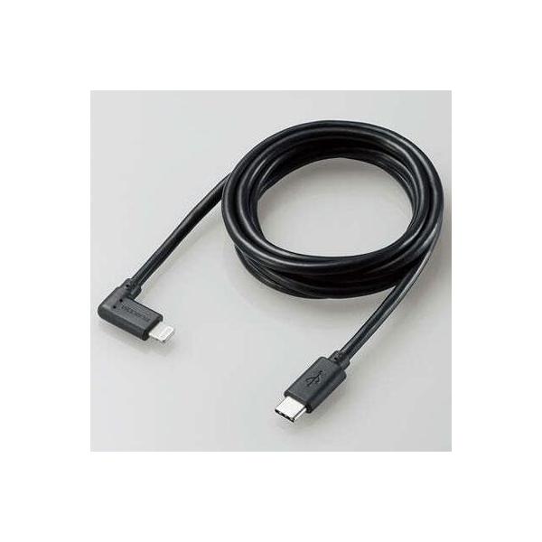 GR(ELECOM) MPA-CLL12BK ubN L^ USB-C to LightningP[u 1.2m