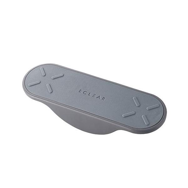 エレコム(ELECOM) HCK-SBDGY グレー フットストレッチボード ツボ押し付 コンパクト
