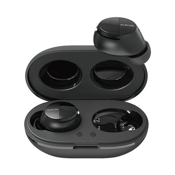 �G���R��(ELECOM) LBT-TWS12BK �u���b�N ���S���C�����XBluetooth�w�b�h�z��