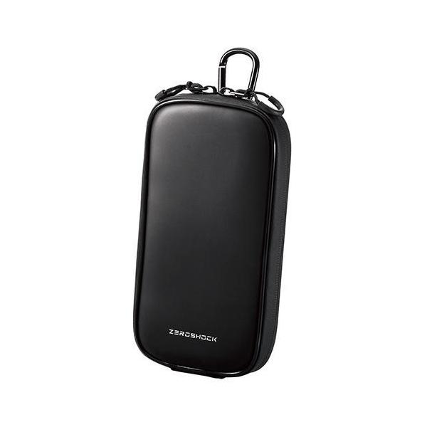 �G���R��(ELECOM) P-05CZBK �u���b�N �X�}�[�g�t�H���pZEROSHOCK�L�������O�|�[�` 1�C�� L�T�C�Y 3Way ���x���g���[�v