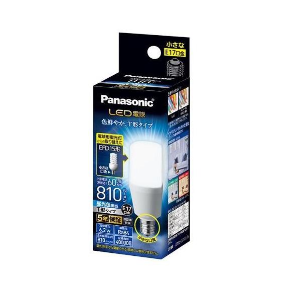 �p�i�\�j�b�N(Panasonic) LED�d�� T�`�^�C�v �����F E17���� 60W�`���� 810lm LDT6DGE17ST6