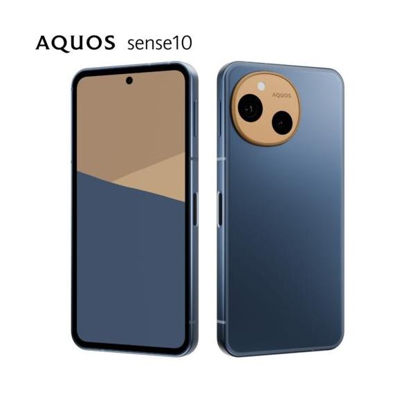 AQUOS sense 10 本体　デニムネイビー シャープ(SHARP) AQUOS sense10 6.1型 8GB/256GB デニムネイビー SIM
