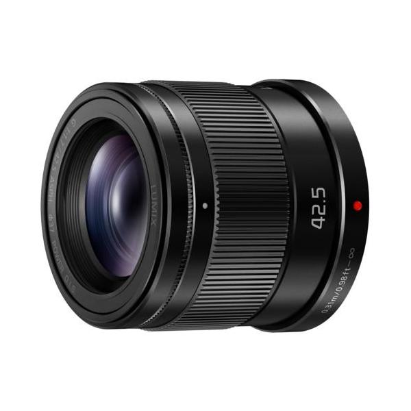 パナソニック(Panasonic) LUMIX G 42.5mm F1.7 ASPH. POWER O.I.S. ブラック H-HS043A-K 中望遠ポートレートレンズ マイクロフォーサーズ