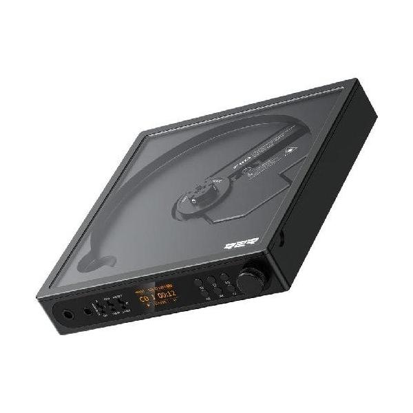 FiiO(フィーオ) FIO-DM15R-B ブラック Bluetooth対応ポータブルCDプレーヤー フルバランス24bit R2R DAC回路搭載