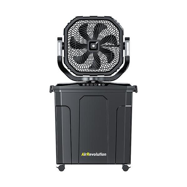 AirRevolution(エアレボリューション) ARミストファン BIG 大型ファン アウトドア 最大11L水タンク ポータブルバッテリー コードレス お祭り 現場