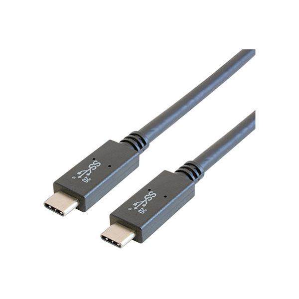 IODATA(�A�C�E�I�[�E�f�[�^) GP-CCU325A10M/B �u���b�N USB3.2 Gen2×2 USB Type-C�P�[�u�� 1m