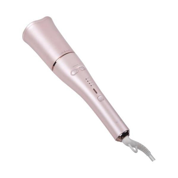 キヌージョ 絹女 自動巻き カールアイロン Spin&curl ピンク SC023