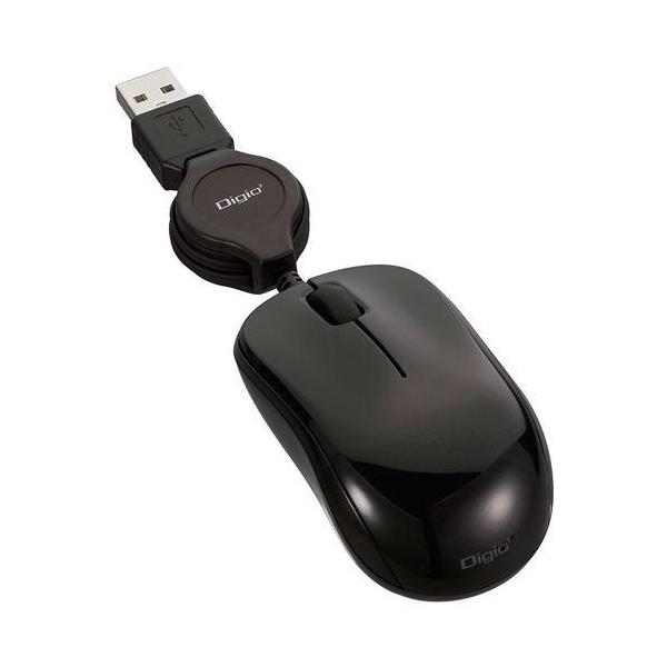 �i�J�o���V MUS-UKT166BK �u���b�N USB BlueLED�}�E�X 3�{�^��