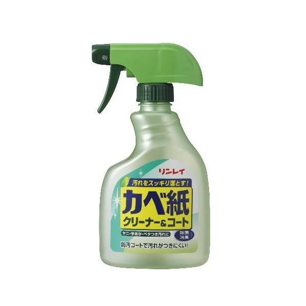他サイト： リンレイ カベ紙クリーナー&amp;コート 本体 400mlの商品画像