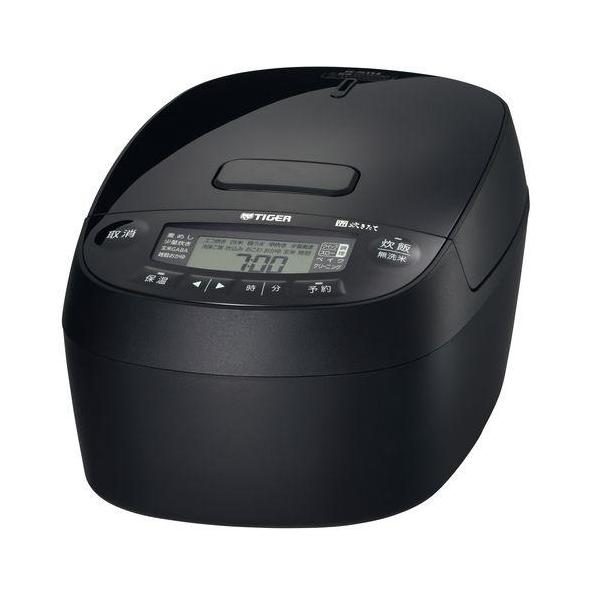 TIGER 炊飯器 黒 タイガー魔法瓶(TIGER) JPV-10Y4K ブラック 炊きたて 炊飯器 5.5