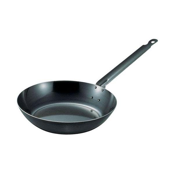 他サイト： 遠藤商事 SA鉄 黒皮 IH対応 厚板フライパン 22cm AHL20022の商品画像