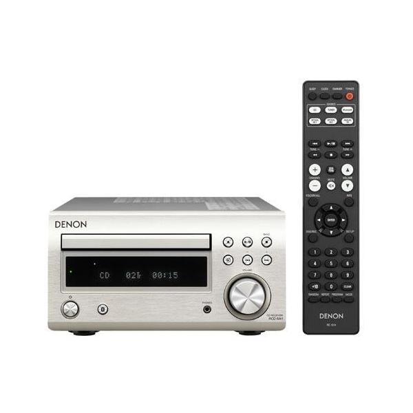 デノン Bluetooth対応CDレシーバー(プレミアムシルバー) DENON RCD-M41-SP 返品種別A