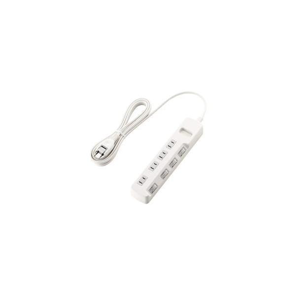 GR(ELECOM) T-E5A-2430WH zCg ȃGl^bv ʃXCb`t R[h 2s 4 3m