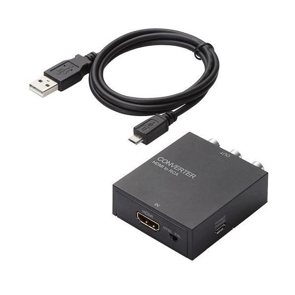 GR(ELECOM) AD-HDCV02 fϊRo[^[ HDMI-RCA
