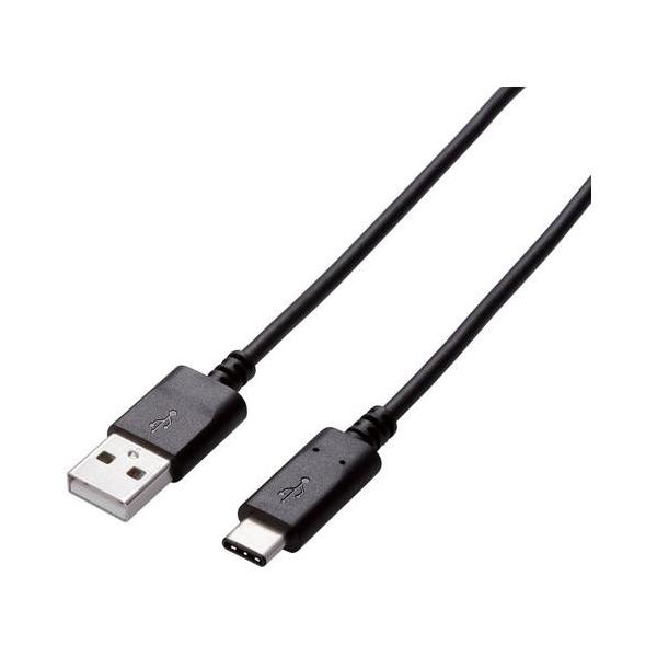 GR(ELECOM) MPA-AC10NBK ubN X}[gtHpUSBP[u USB A-C 1m