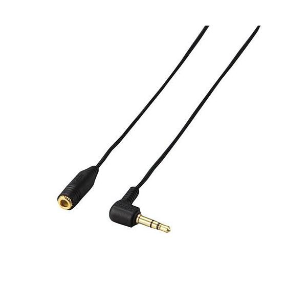 他サイト： エレコム(ELECOM) EHP-CT23G/30BKE FFP ヘッドホン専用 延長コード 3.5mmステレオミニプラグ(L型) 3mの商品画像