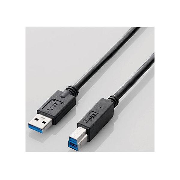 GR(ELECOM) USB3-AB30BK/RS ubN USB3-ABRSV[Y USB3.0KF؃P[u 3m