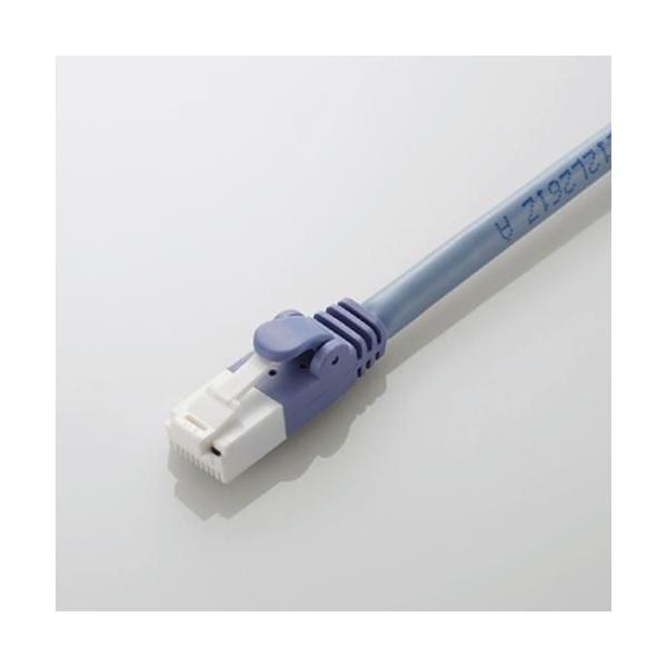 GR(ELECOM) LD-GPT/BU5/RS u[ c܂h~LANP[u Cat6 5m