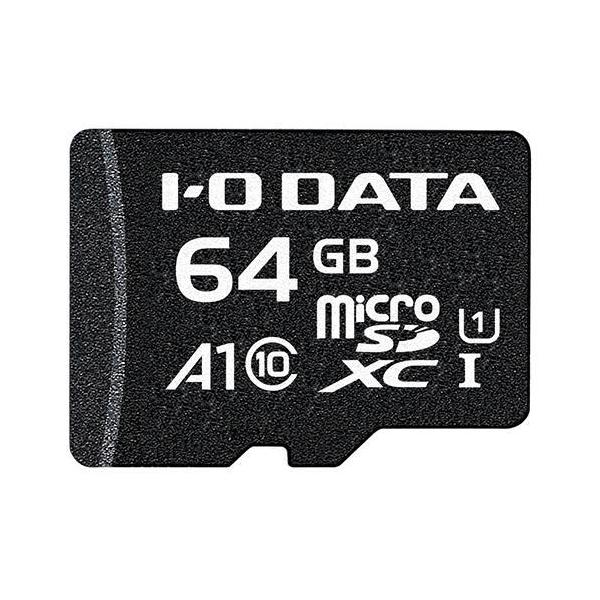 IODATA(ACEI[Ef[^) BMS-64GUA1 A1/UHS-I UHS Xs[hNX1Ή microSD[J[h 64GB