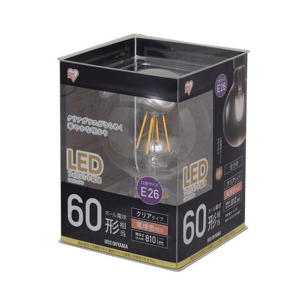 �A�C���X�I�[���}(Iris Ohyama) LDG7L-G-FC LED�t�B�������g�d�� �d���F E26���� 60W�`���� 810lm