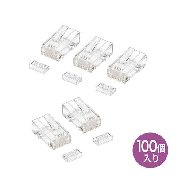 �T�����T�v���C ADT-RJ45-100SN RJ-45�R�l�N�^ �P���p 100��
