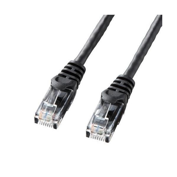 �T�����T�v���C LA-Y6-01BK �u���b�N LAN�P�[�u�� �J�e�S��6UTP 1m