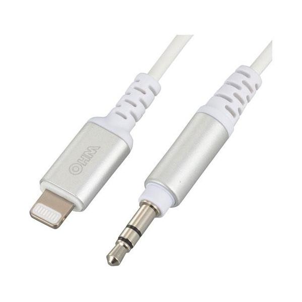 I[d@(OHM) SIP-L18SP-W AudioComm3.5mmI[fBIϊP[u 1.8m