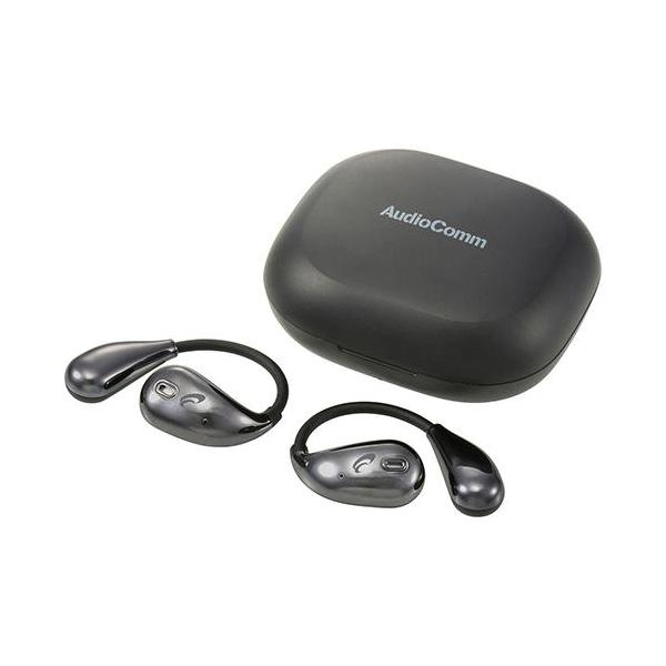 オーム電機(OHM) HP-W610N-K ブラック AudioComm 完全ワイヤレス